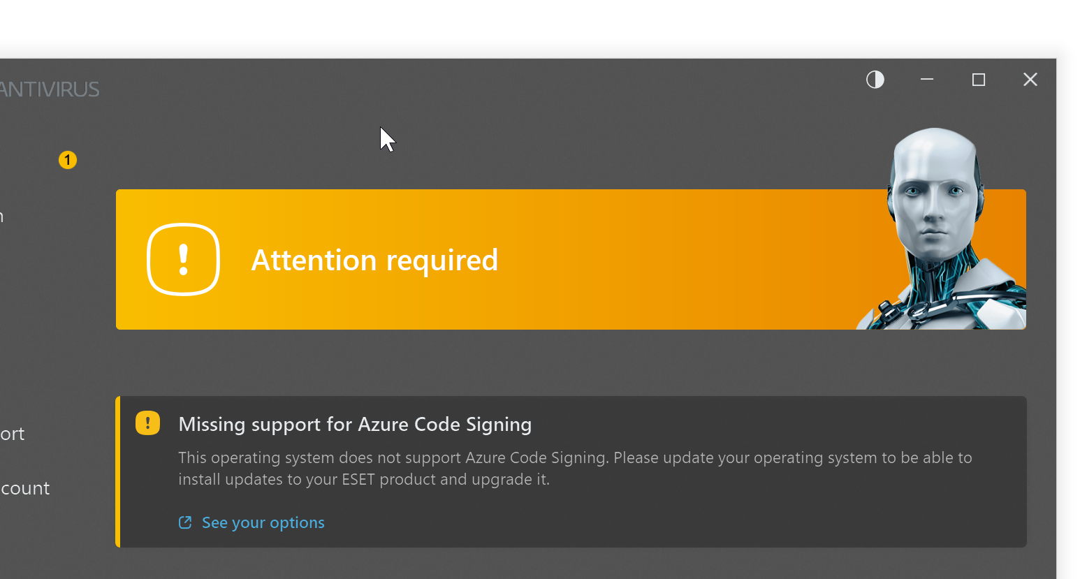 رفع خطای Azure code signing در نود 32 یا اینترنت سکیوریتی - نود 32 فور یو
